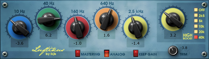 lkjb Luftikus Modeled Analog EQ