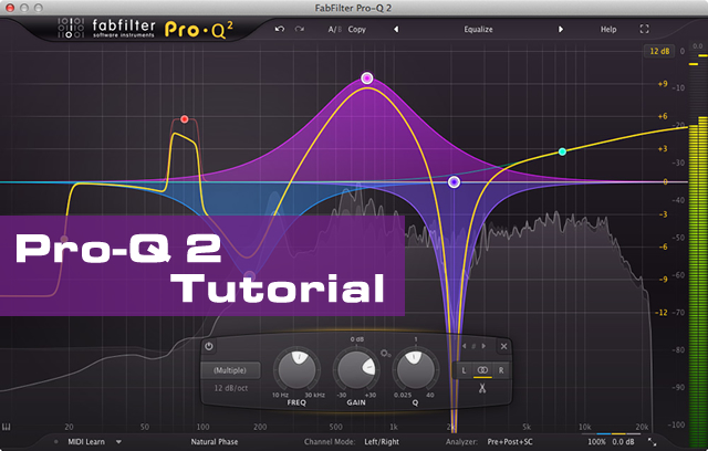 FabFilter Pro-Q  – TUTORIAL COMPLETO