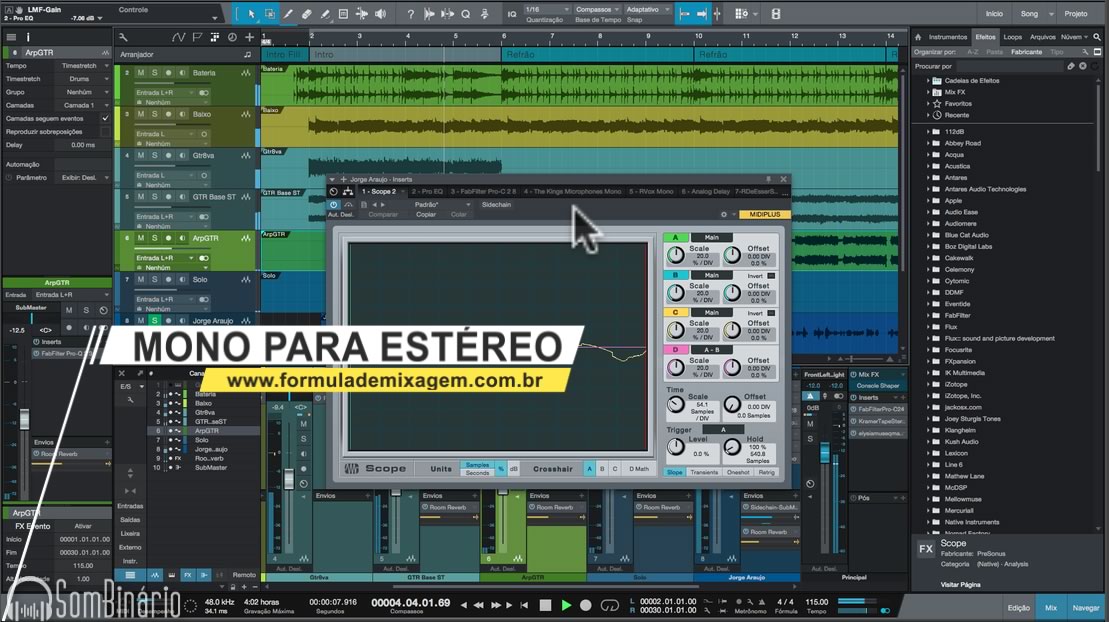 Convertendo de Mono para Estéreo em 3 Passos