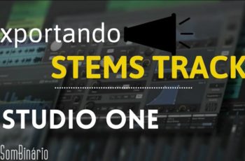 Presonus Studio One: Exportando Stem Tracks