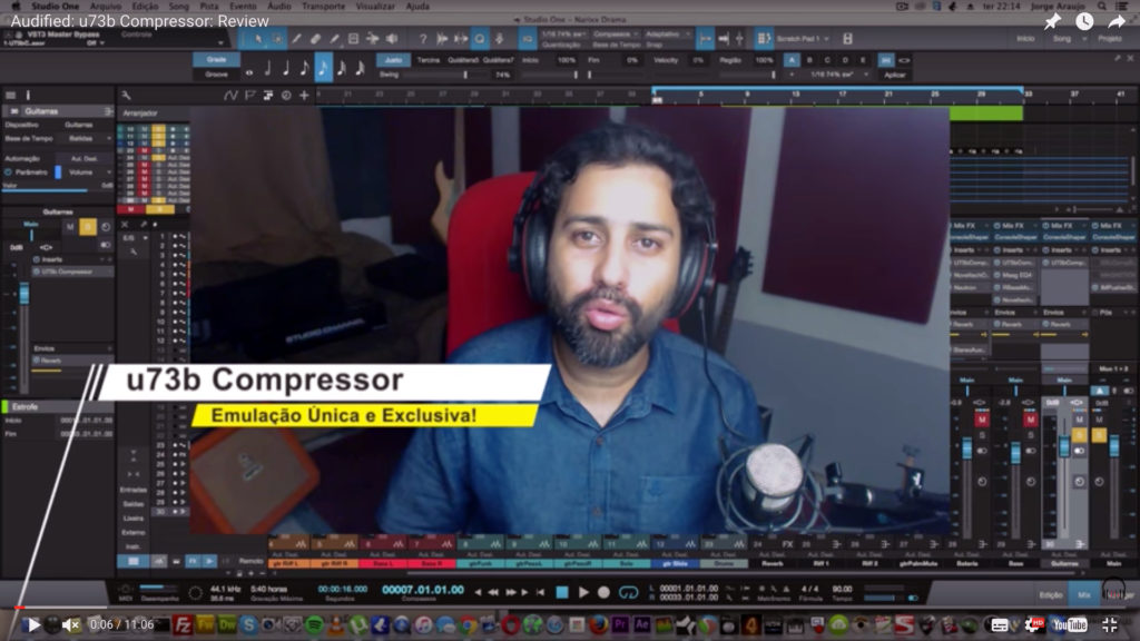 Audified: u73b Compressor: Review e Dicas de Mixagem