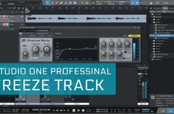 Como fazer Freeze Track com Studio One Professional