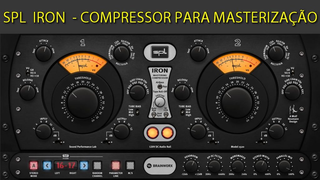 SPL IRON – Compressor Avançado para Masterização
