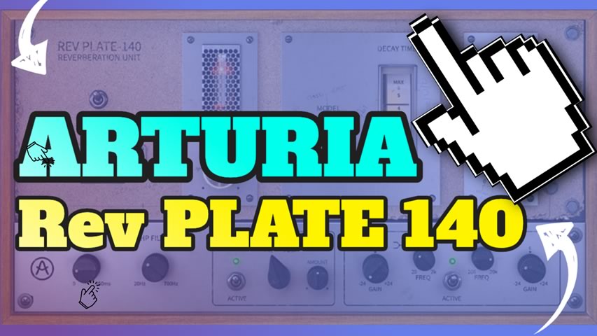 Arturia Rev Plate-140 GRATUITO até dia 25