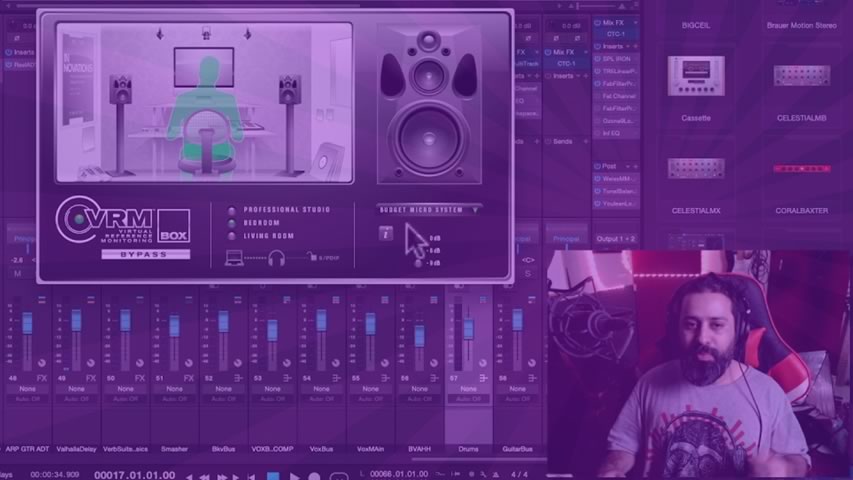 Usando a Focusrite VRM Box com Studio One em 2020