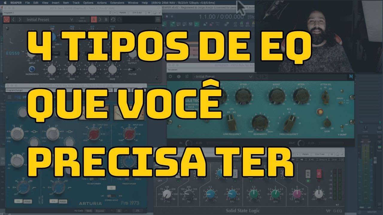 4 Equalizadores que você precisa ter