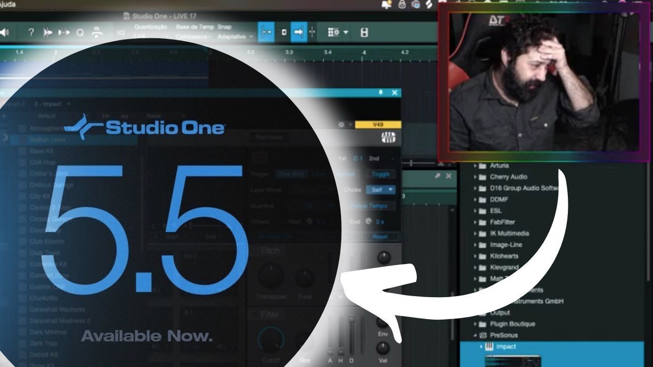 Studio One 5.5 Recursos Incríveis