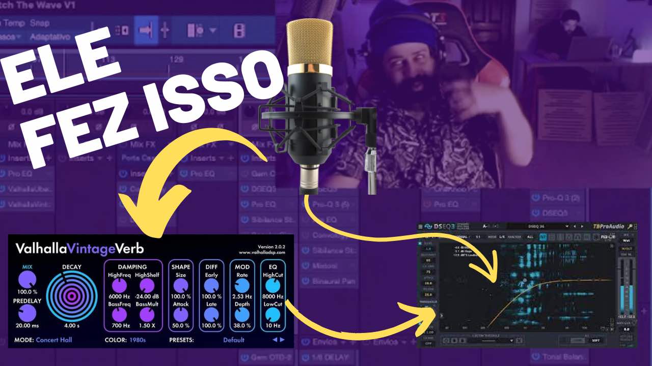 Como ter um Reverb Grande sem Afundar o Vocal