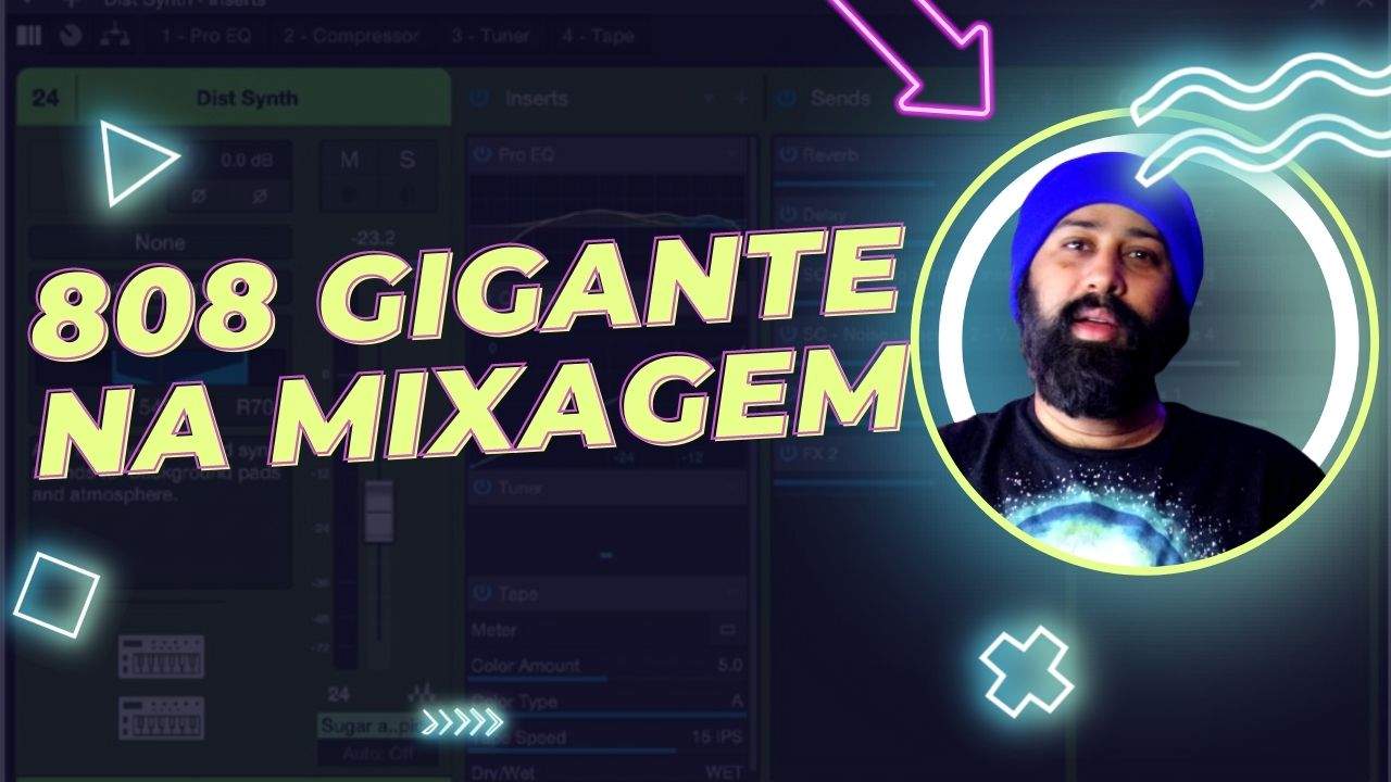 808 soando Gigante na Mixagem