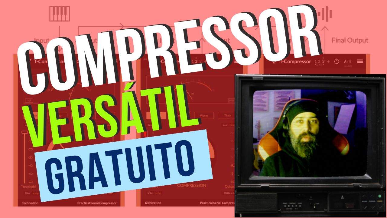 Techivation T-Compressor Gratuito só hoje