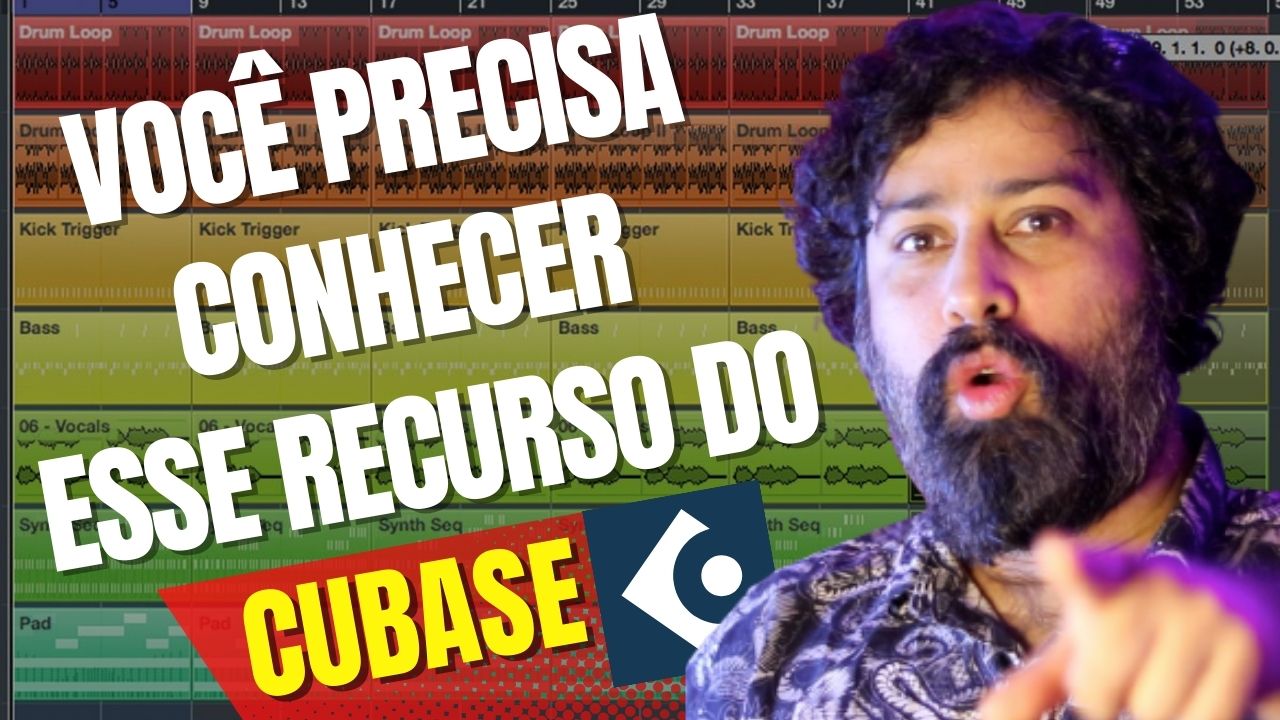 Facilitando a Produção com Arrange Track do Cubase