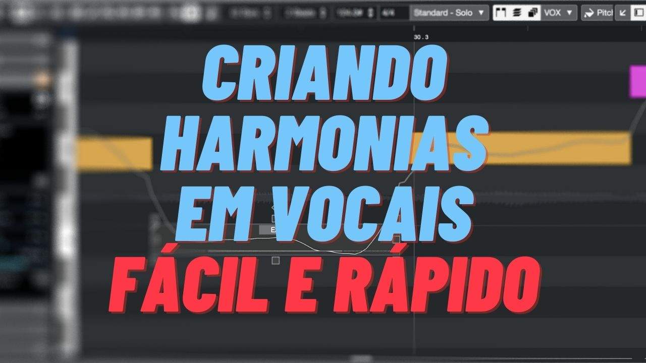 Criar Harmonias em Vocais Facilmente