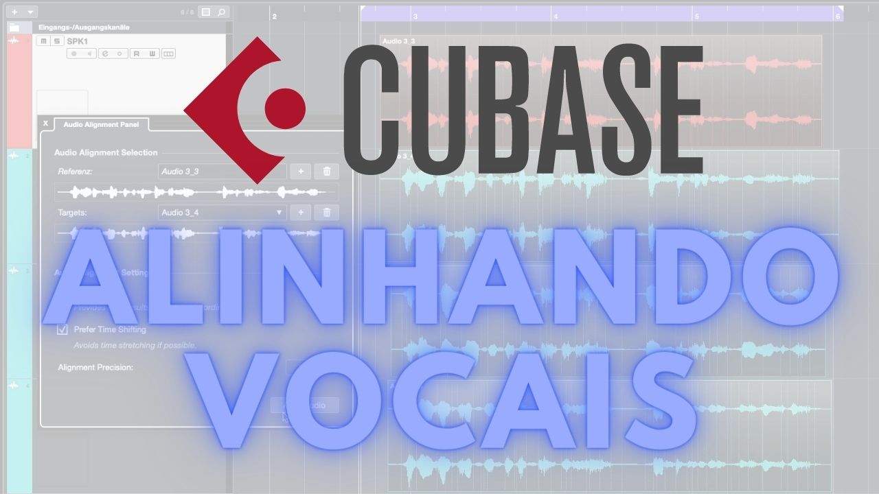 Alinhando Vocais com Cubase Pro