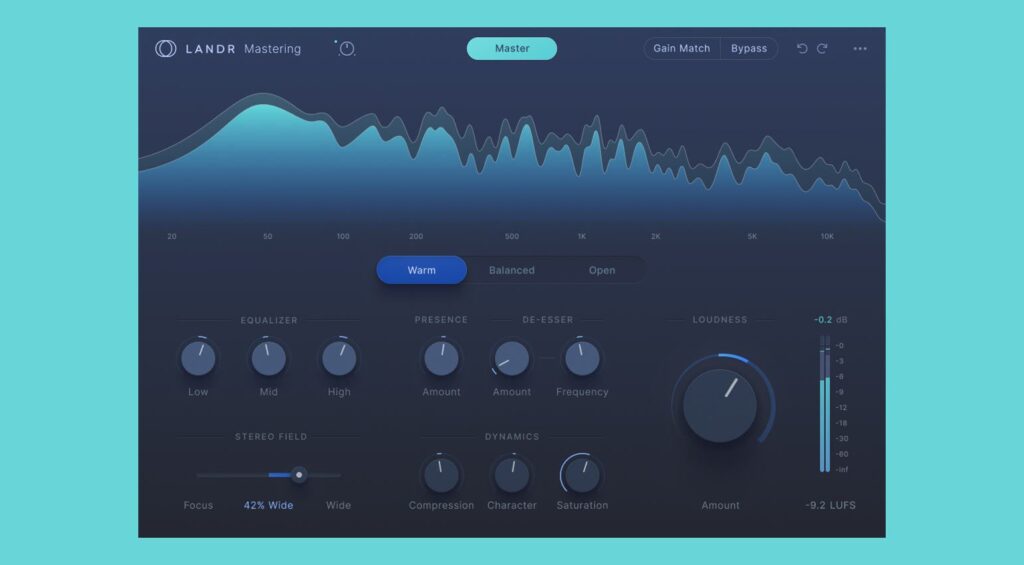 LANDR lança Mastering Plugin