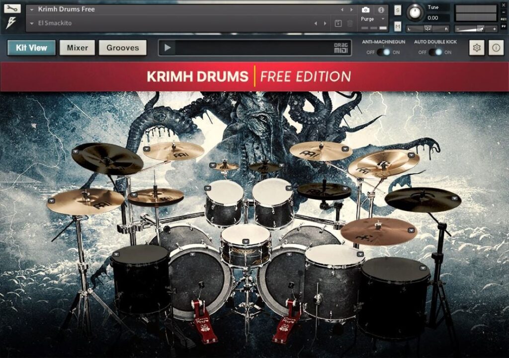 Bogren Digital lança Krimh Drums grátis para Kontakt Player