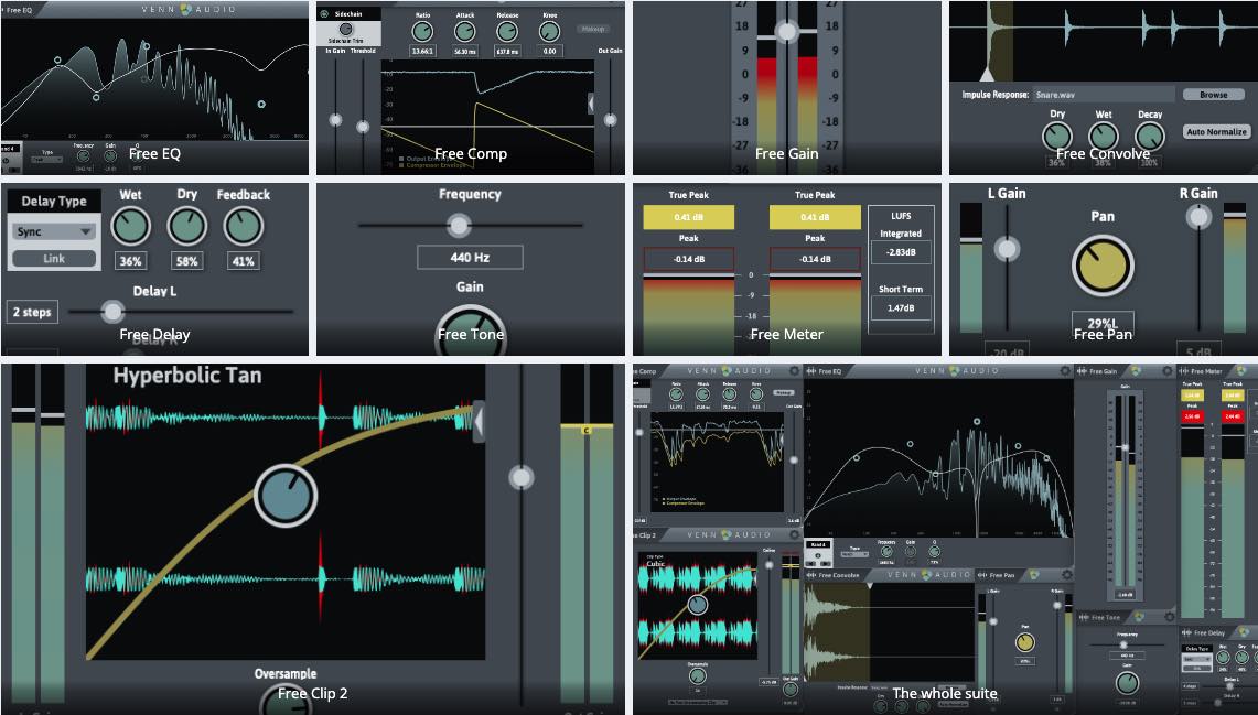 Venn audio free suite sombinario