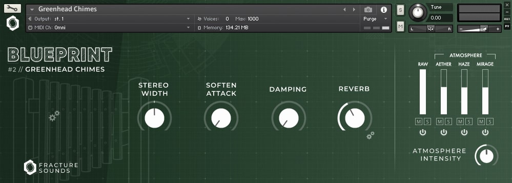 Fracture Sounds lança Blueprint gratuito: Greenhead Chimes para Kontakt Player