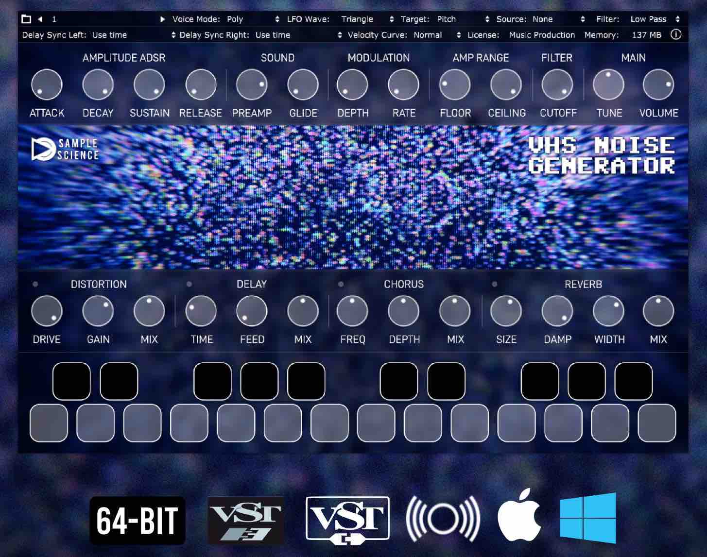 VHS Noise Generator - SomBinario