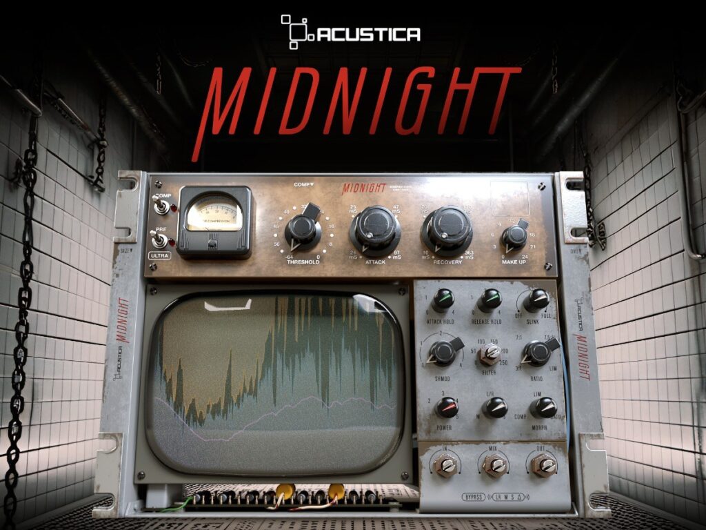 Acustica Audio Midnight | Emulação do Fairchild – O Santo Graal dos Compressores