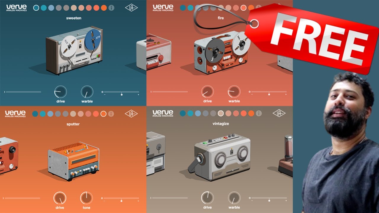 UAD Verve Analog Machines Essentials