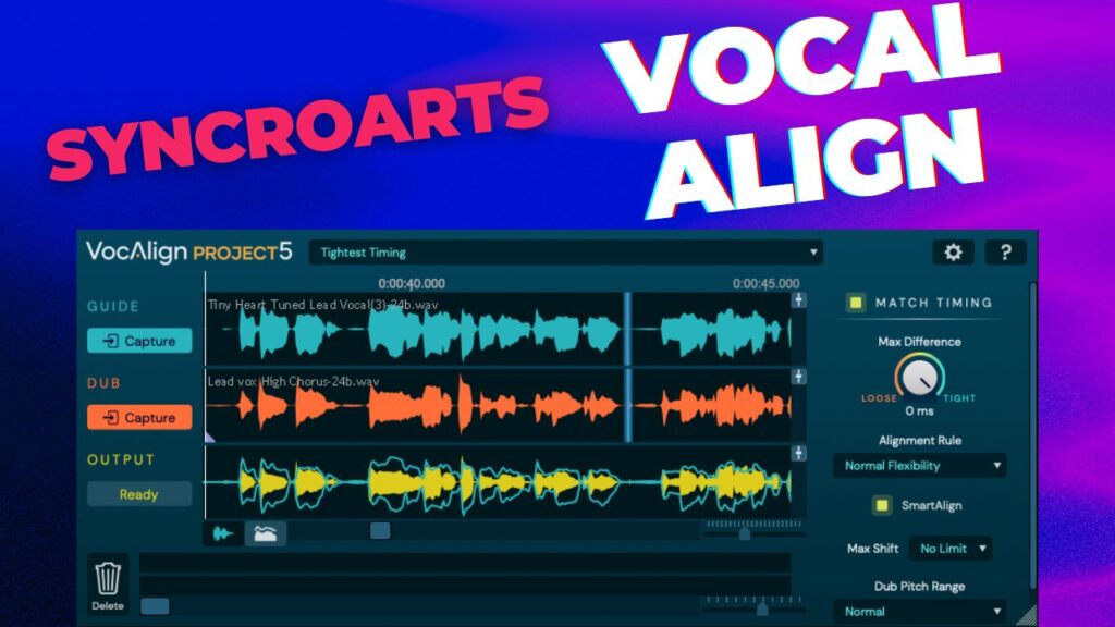 Studio One e VocALign: Uma nova abordagem na edição de vozes