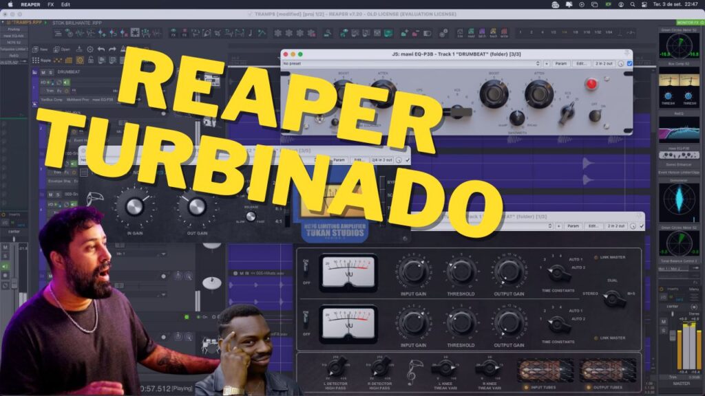 Versão Turbinada do Cockos REAPER – 100% GRATUITO