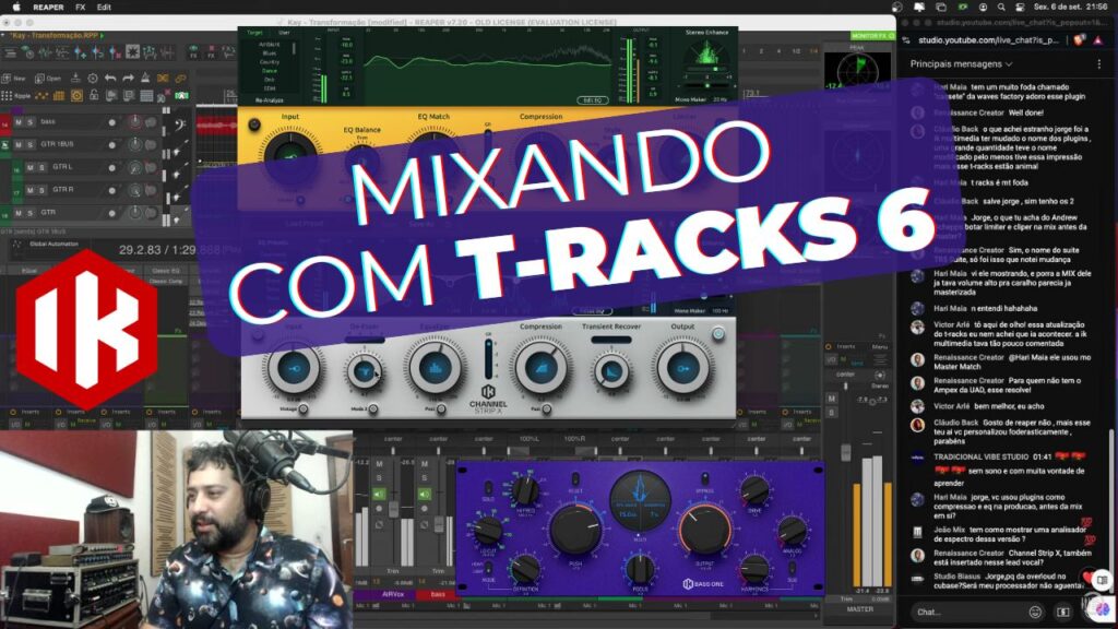 Mixagem Completa Usando o T-Racks 6: Nova Versão da IK Multimedia