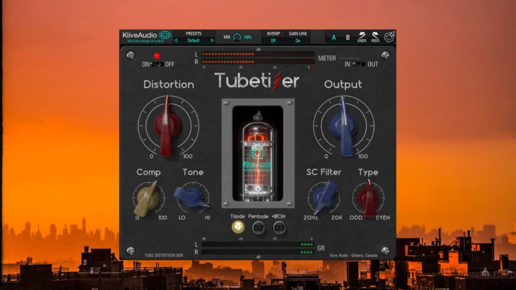 Kiive Audio lança o Tubetizer – 3 circuitos de Saturação de Válvula