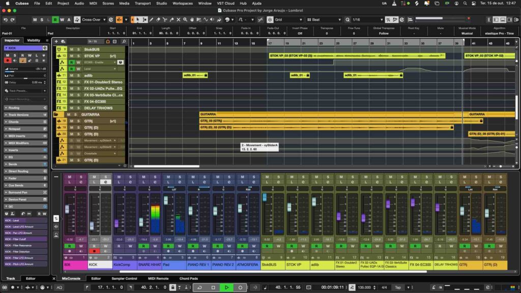 Principais Teclas de Atalho do Cubase para Acelerar seu Fluxo de Trabalho