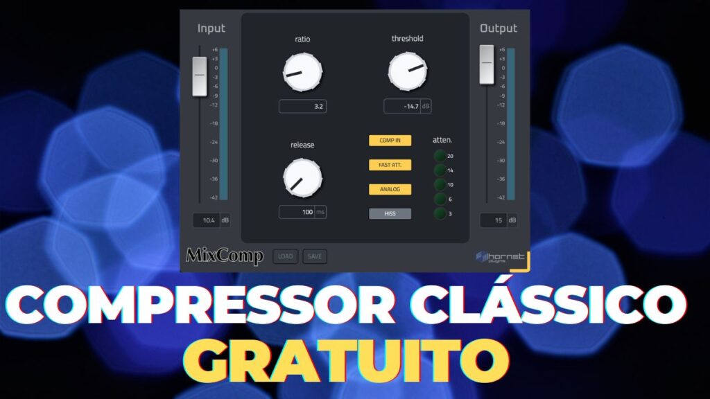 Hornet Plugins Lança Compressor Gratuito Inspirado no SSL Channel Strip