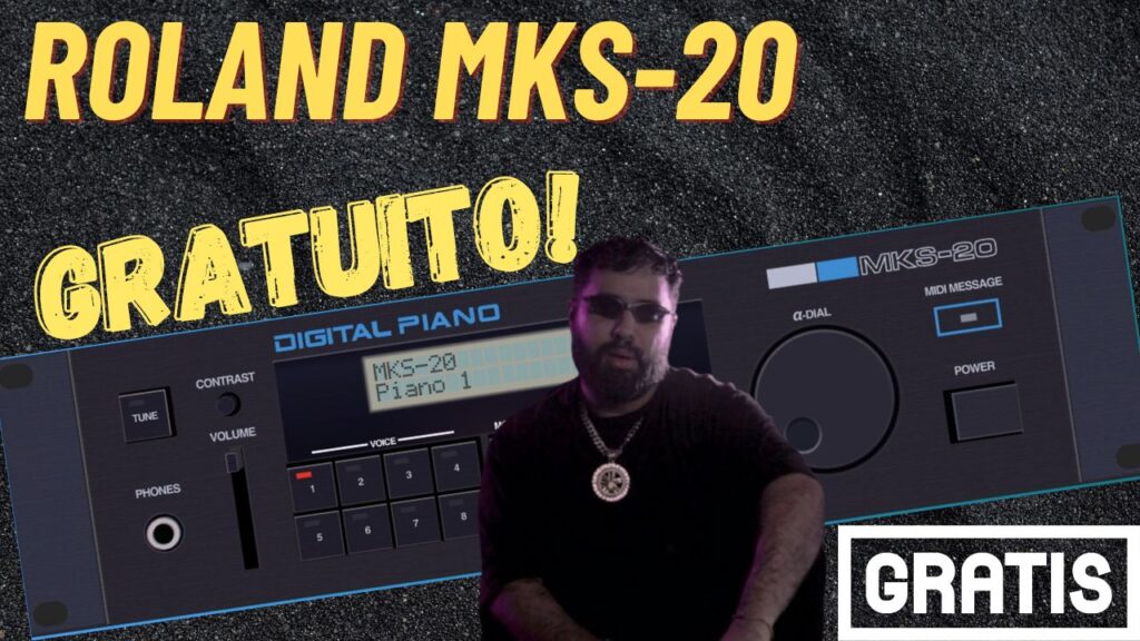 Novo VSTi Modelado do Roland MKS-20