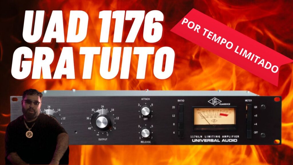 Universal Audio está oferecendo o lendário compressor 1176 de graça – Aproveite antes que acabe! 🎛️🔥