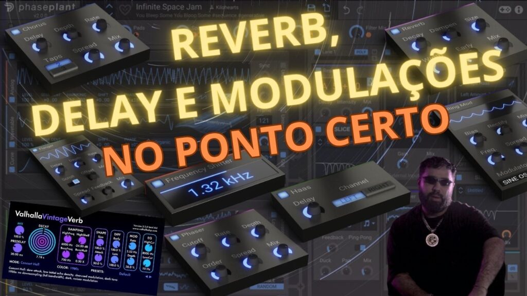 Como Deixar Seus Reverb, Delay e LFO Mais Coesos na Mixagem