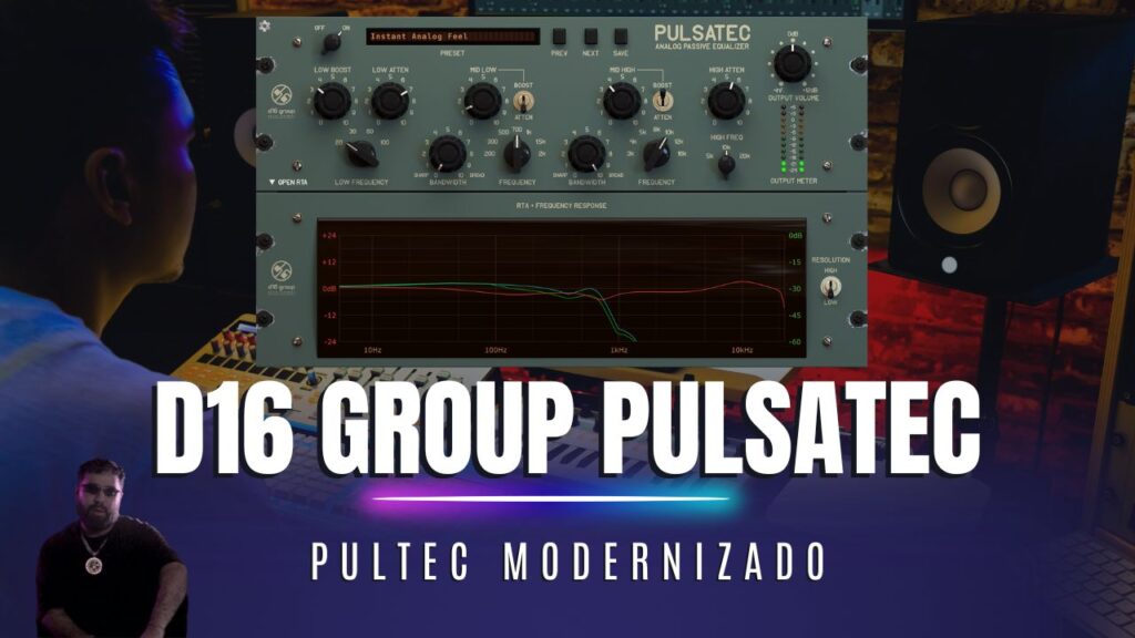 Pulsatec EQ da D16 Group — Mais um Pultec? Sim, mas com atitude!