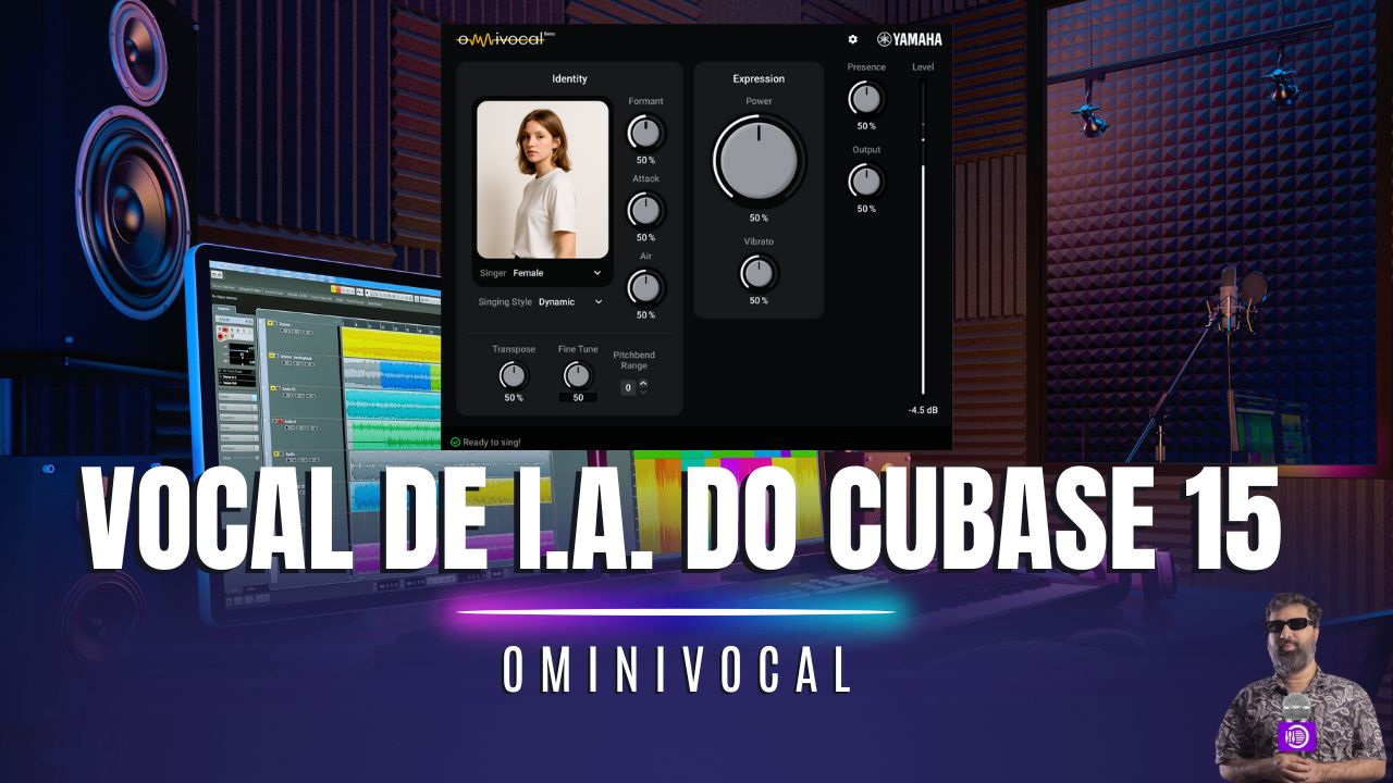 Omnivocal no Cubase 15: o novo synth vocal que vai mudar sua produção musical