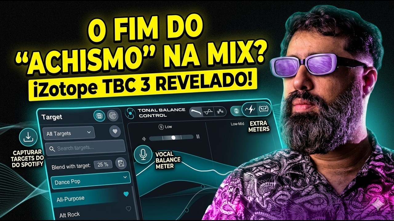 Tudo sobre o Novo iZotope Tonal Balance Control 3