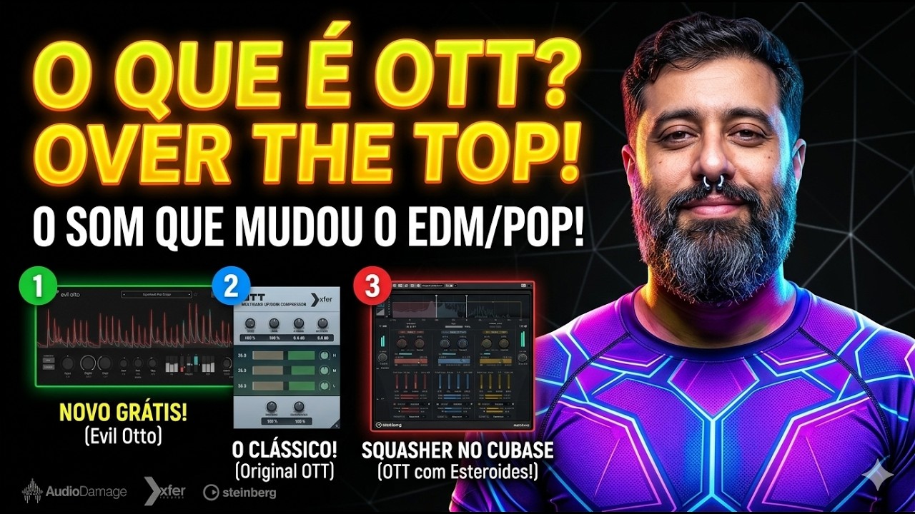 Aprenda sobre a Compressão Over The Top para Mixes Gigantes