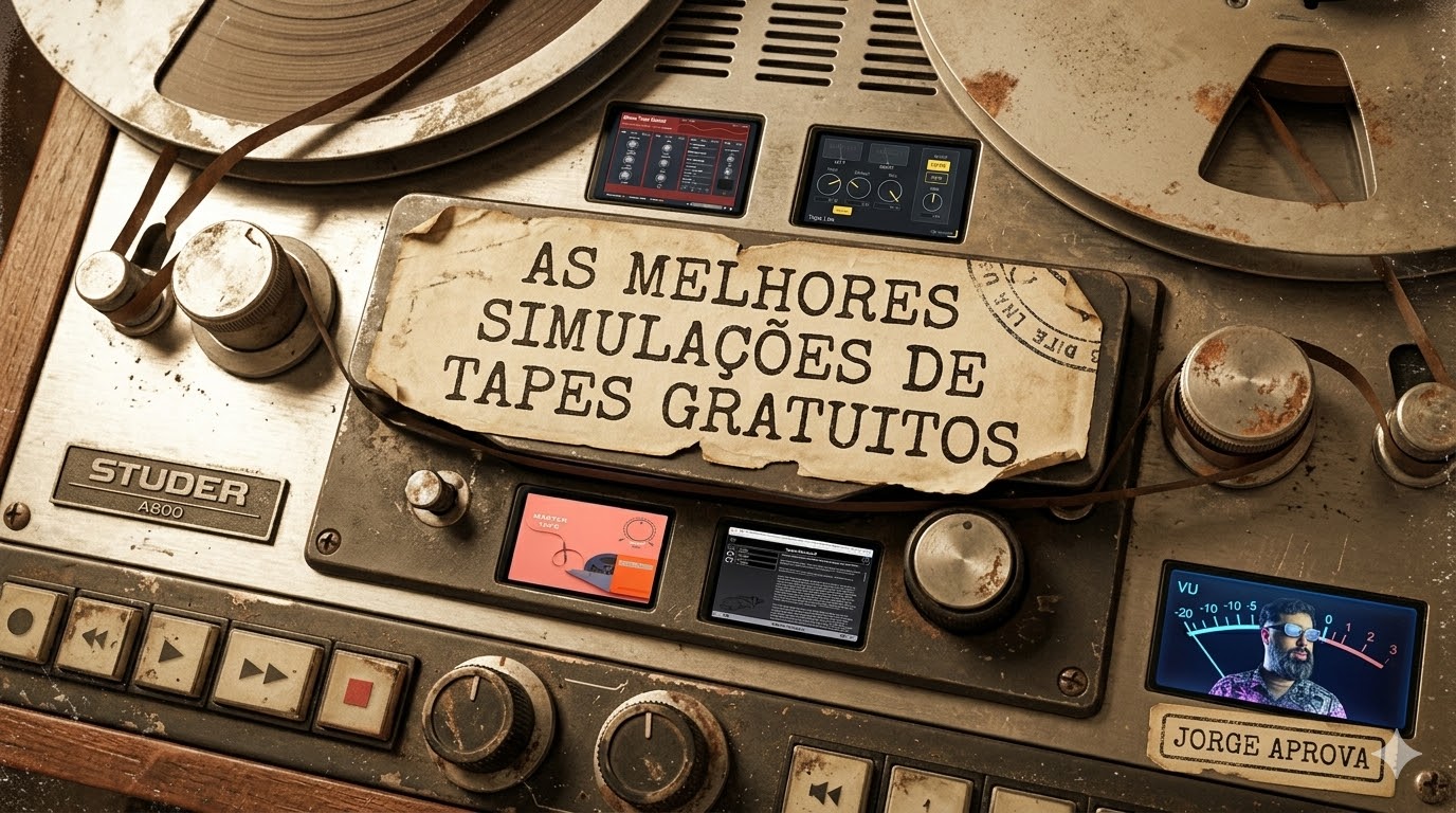 Top 4 Emuladores de Fita GRATUITOS para Mixagem e Masterização