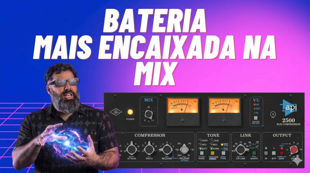 Trabalhando o Attack do Compressor na Bateria