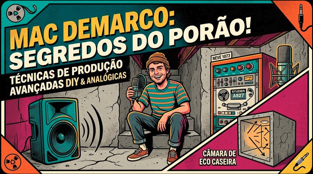 Advanced Studio Recording Techniques: A Bizarra e Genial Abordagem Analógica de Mac DeMarco